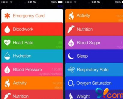 iOS 8新增应用Healthbook 新功能大曝光